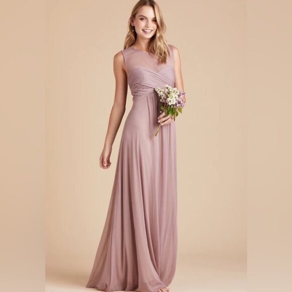 Birdy Grey Ryan Formal Bridesmaid Dress Formal Cabernet Burgundy Red Size Medium - Picture 12 of 12